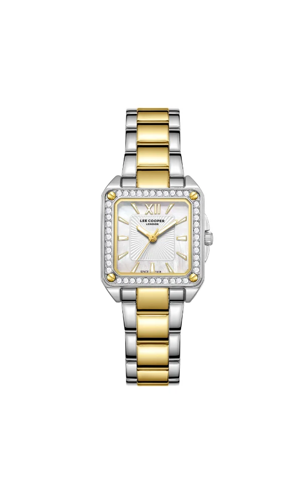 لي كوبر Women's Metal Analog Watch LC08127.220 - 26 mm