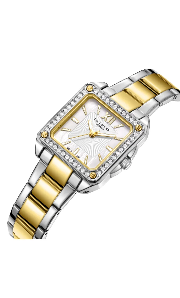 لي كوبر Women's Metal Analog Watch LC08127.220 - 26 mm