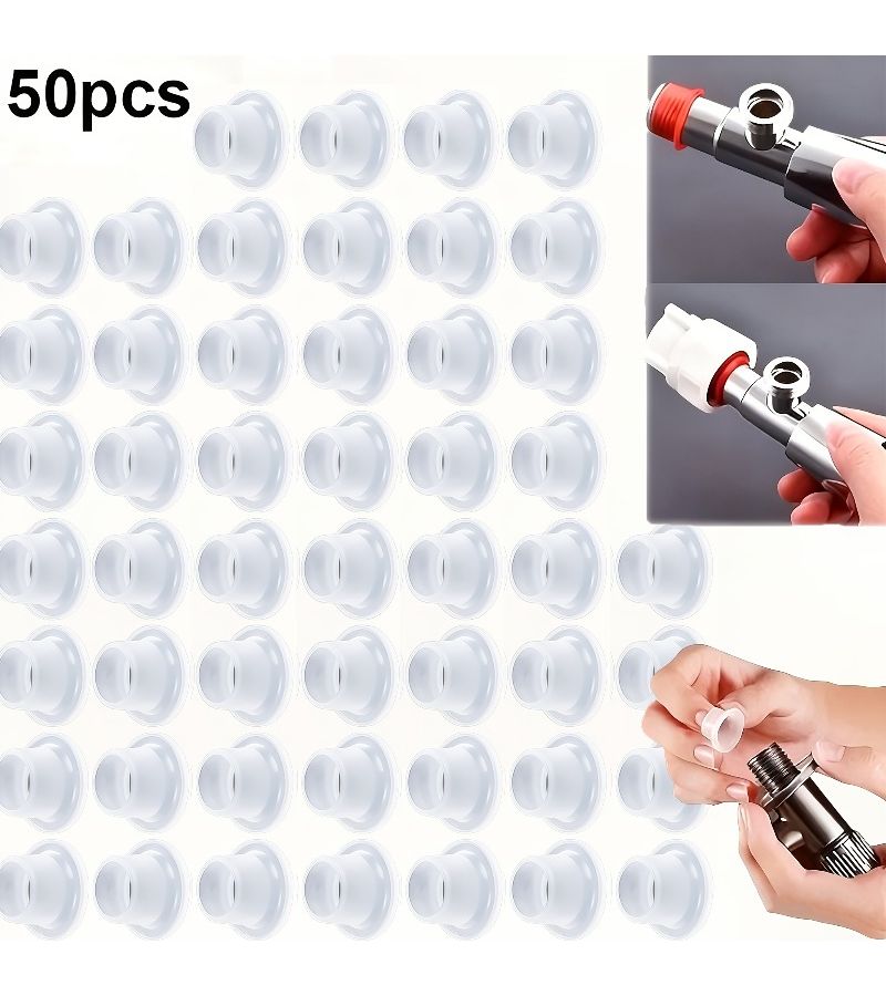 100 Blue High Quality Leak Proof Heat Resistant Sealing Washers Designed For Faucets Durable Long Lasting Universal Model For Hot And Cold Water Pipes Easy To Install Excellent Sealing Performance - Image 4