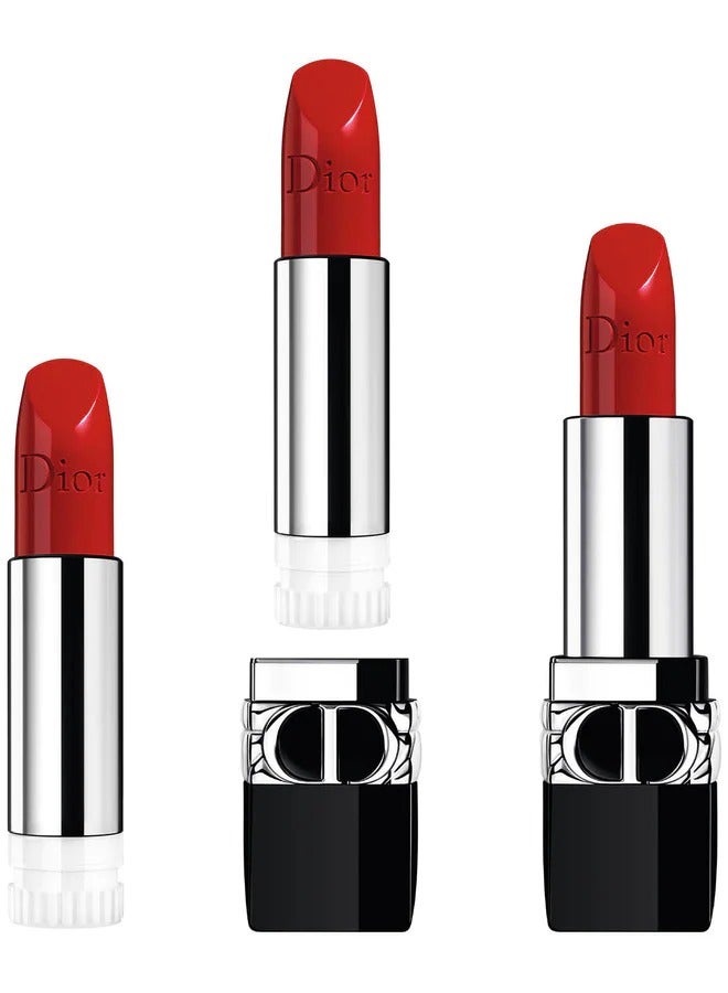 Dior Rouge Dior Couture Lipstick 784 Rouge Rose Matte - 3.5 g 784 Rouge Rose - Image 3