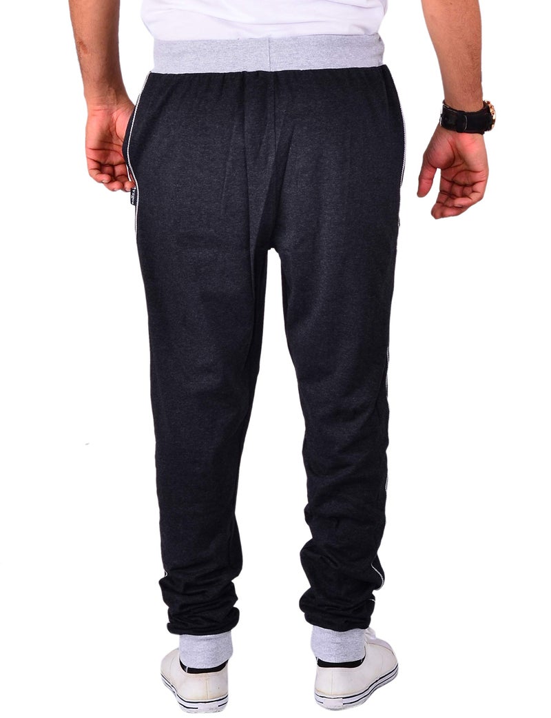 VEGO Men's Regular Fit Joggers, Grip or Cuff Track Pant - Image 4