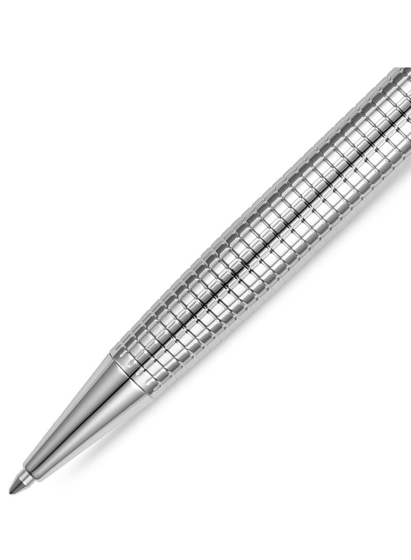 شيروتي 1881 قلم زينو أسود للرجال بحبر أزرق ومقبض ثابت - Image 2