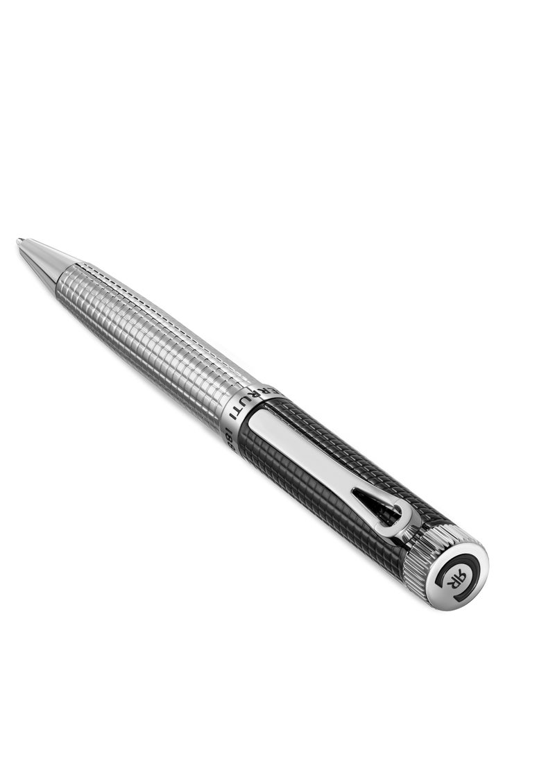 شيروتي 1881 قلم زينو أسود للرجال بحبر أزرق ومقبض ثابت - Image 3