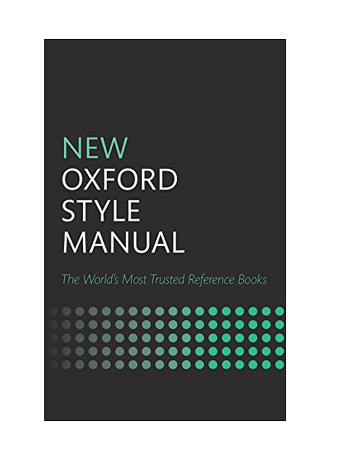 New Oxford Style Manual