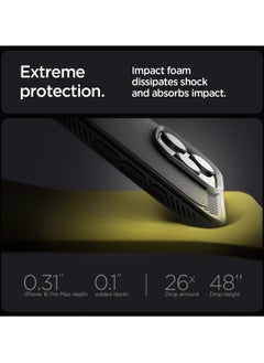 Spigen Spigen Rugged Armor MagFit Designed for iPhone 16 Pro Max Case (2024) Compatible with MagSafe - Matte Black  - Image 5