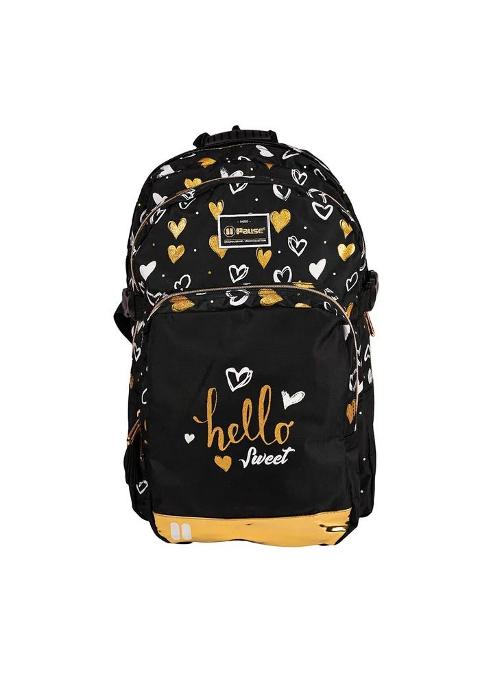 Rainbow Max - Pause Hello Sweet Backpack w/ Mobile Pocket 17.50-inch - Image 1