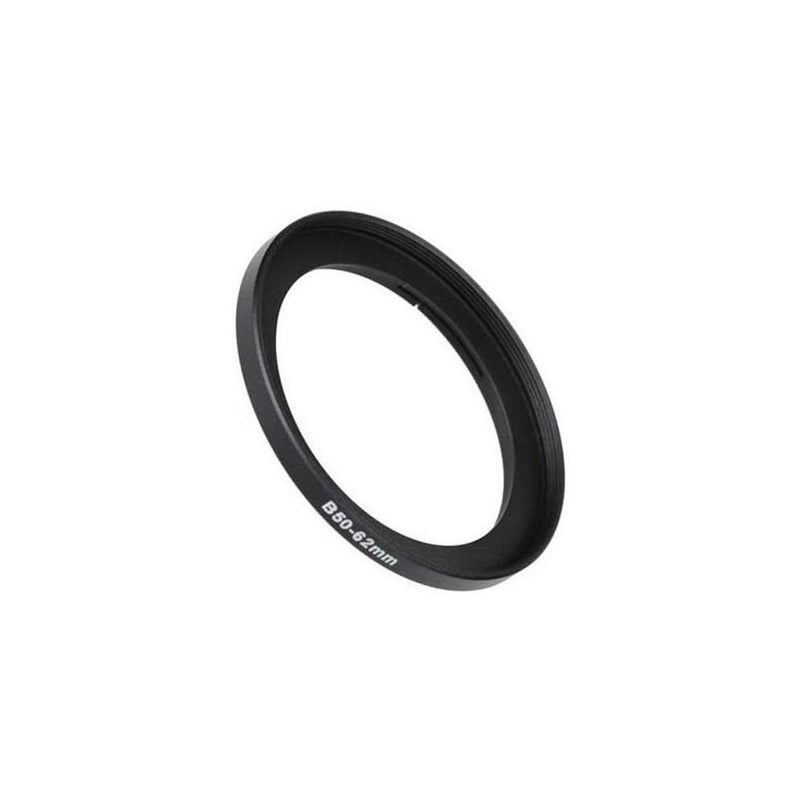 Fotodiox Step Up Filter Adapter Ring for Hasselblad Bayonet 50 B50 - 62mm, Anodized Black Metal Filter Adapter Ring - Image 1