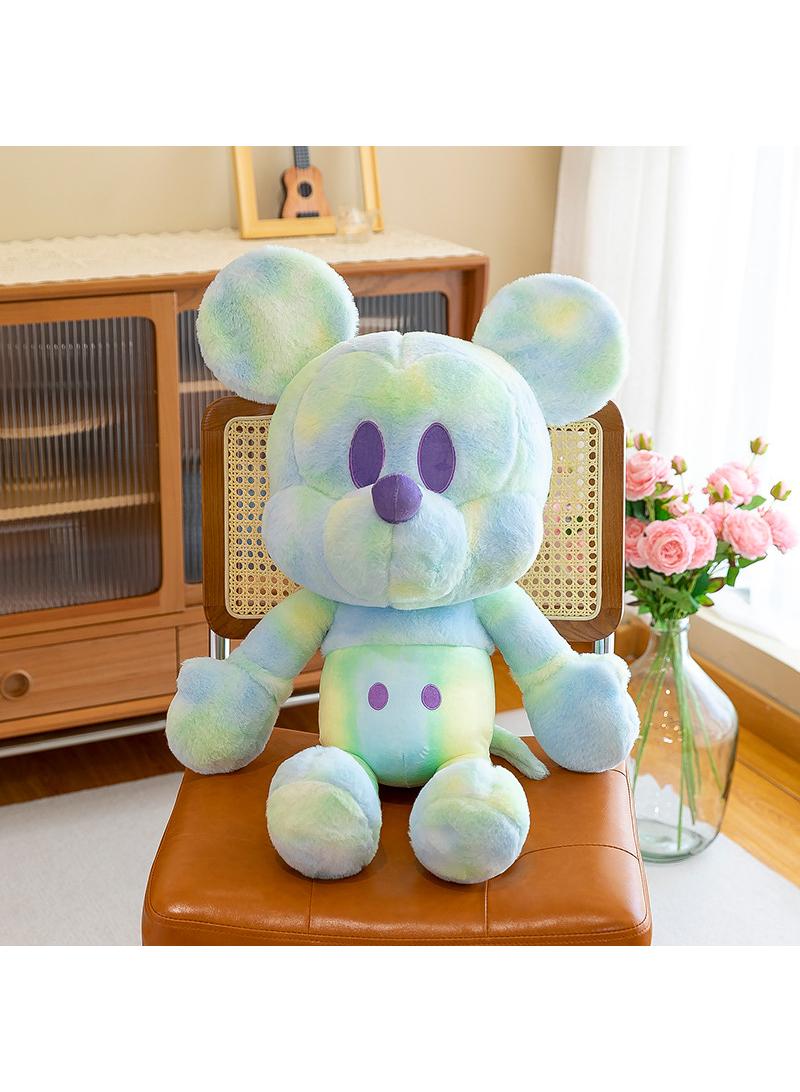 general Graffiti Color Mickey Mouse Plush Toy Soft Anime Cartoon Plushie Home Decor Best Gift For Girls Kids - Image 1