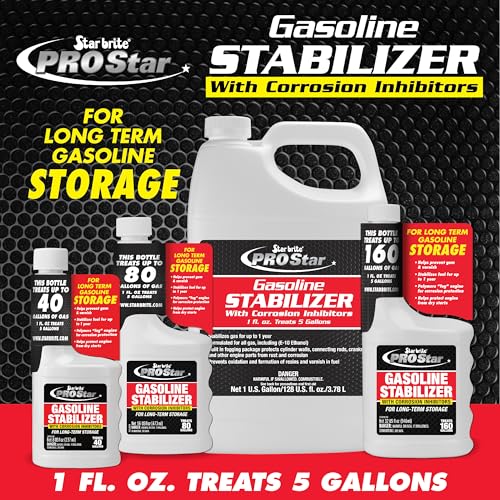 STAR BRITE PRO Star Gasoline Stabilizer - Fog & Protect Stored Engines & Entire Fuel System from Corrosion - Keep Gas Fresh for up to 1 Year - EZ Store EZ Start - 32 OZ (084332) - Image 2