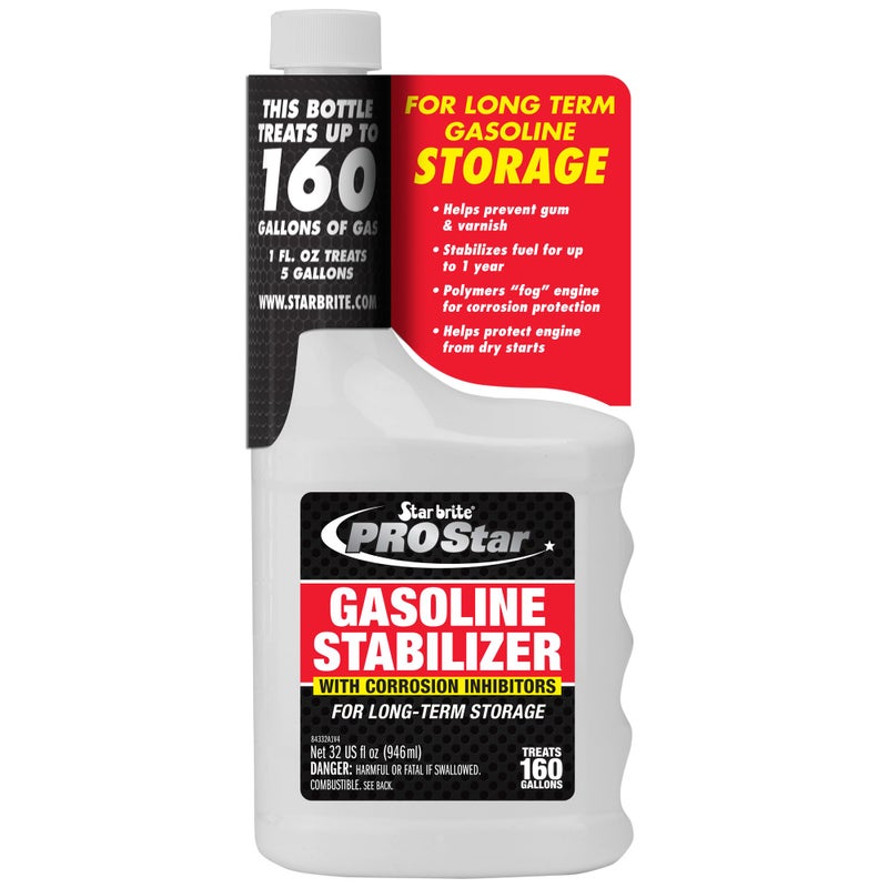 STAR BRITE PRO Star Gasoline Stabilizer - Fog & Protect Stored Engines & Entire Fuel System from Corrosion - Keep Gas Fresh for up to 1 Year - EZ Store EZ Start - 32 OZ (084332) - Image 5