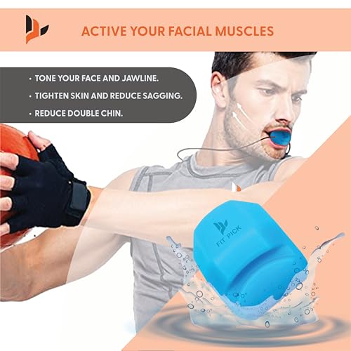 FIT PICK Pro Jawline Exerciser Tool Men&Women,Tones Face,Jaw&Neck,Jaw Exerciser Help Defines Jawline,Jawline Exerciser Helps Reduce Craving Stress Jaw Liner Tools For Men&Women,Jawline Shaper (Purple, Intermediate-Advanced) (Beginner-Intermediate (Blue)) - Image 4