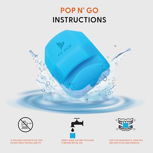FIT PICK Pro Jawline Exerciser Tool Men&Women,Tones Face,Jaw&Neck,Jaw Exerciser Help Defines Jawline,Jawline Exerciser Helps Reduce Craving Stress Jaw Liner Tools For Men&Women,Jawline Shaper (Purple, Intermediate-Advanced) (Beginner-Intermediate (Blue)) - Image 2