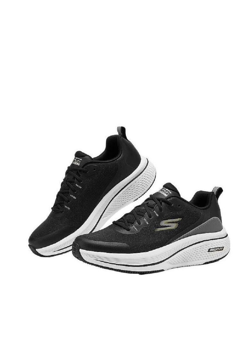 SKECHERS - Go Run Men’s Lightweight Running Colorblock Sneakers Shoes – Breathable & Shock Absorption (Black) - Image 1
