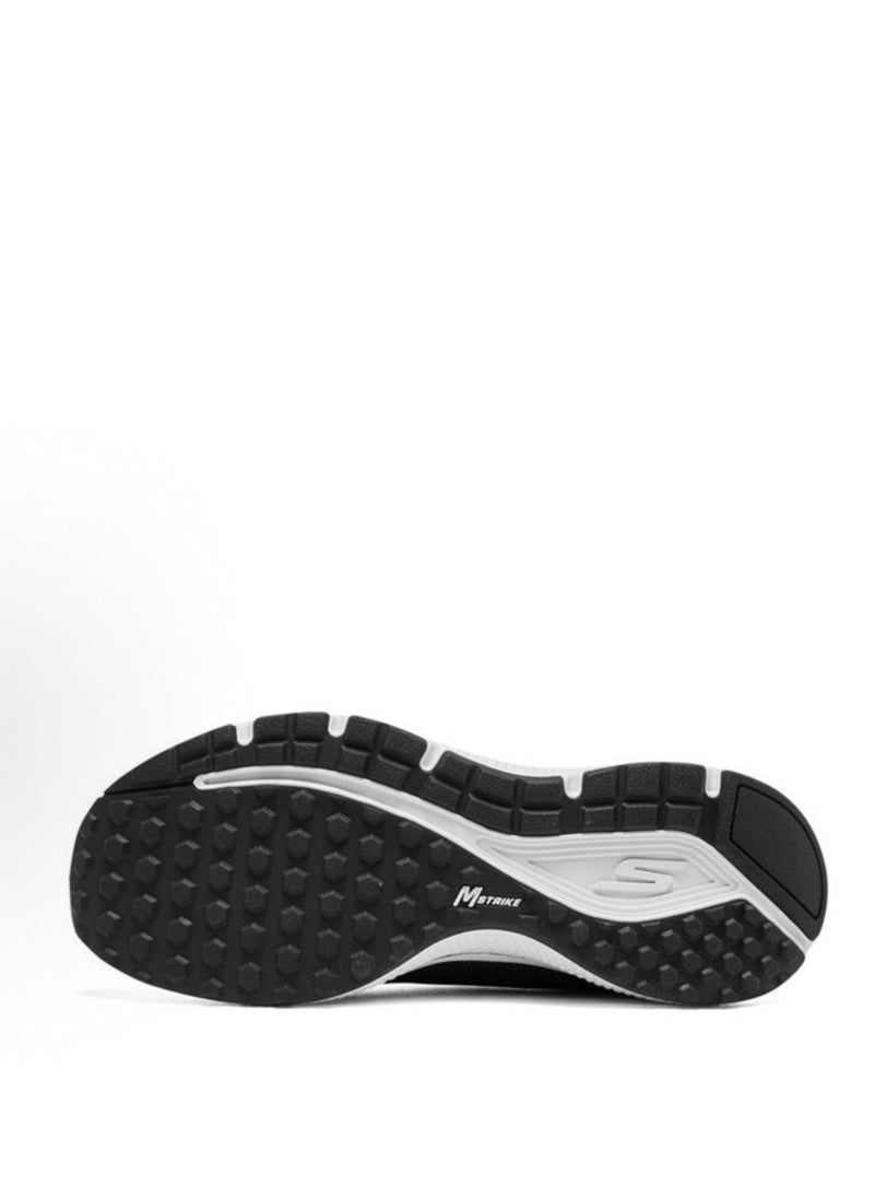 SKECHERS - Go Run Men’s Lightweight Running Colorblock Sneakers Shoes – Breathable & Shock Absorption (Black) - Image 1