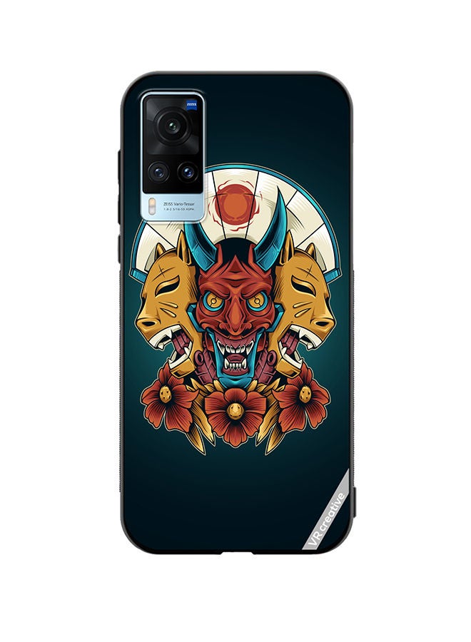VR CREATIVE Protective Case Cover For Vivo X60 Devil Mask Design Multicolour - Image 1