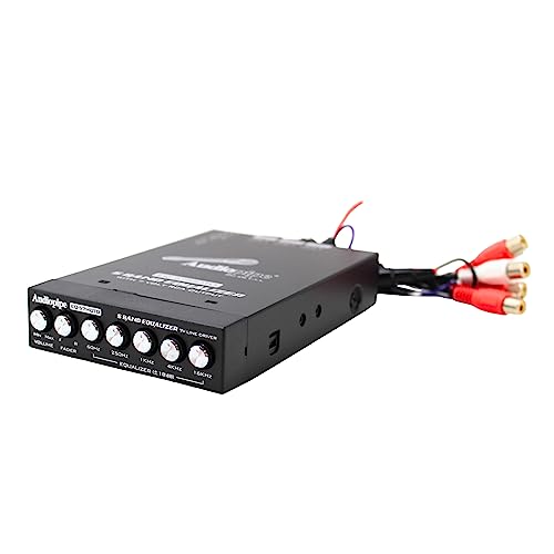 Audiopipe 5 Band Graphic Equalizer with 7 V Line Driver (EQ-57MOTO) - Image 1