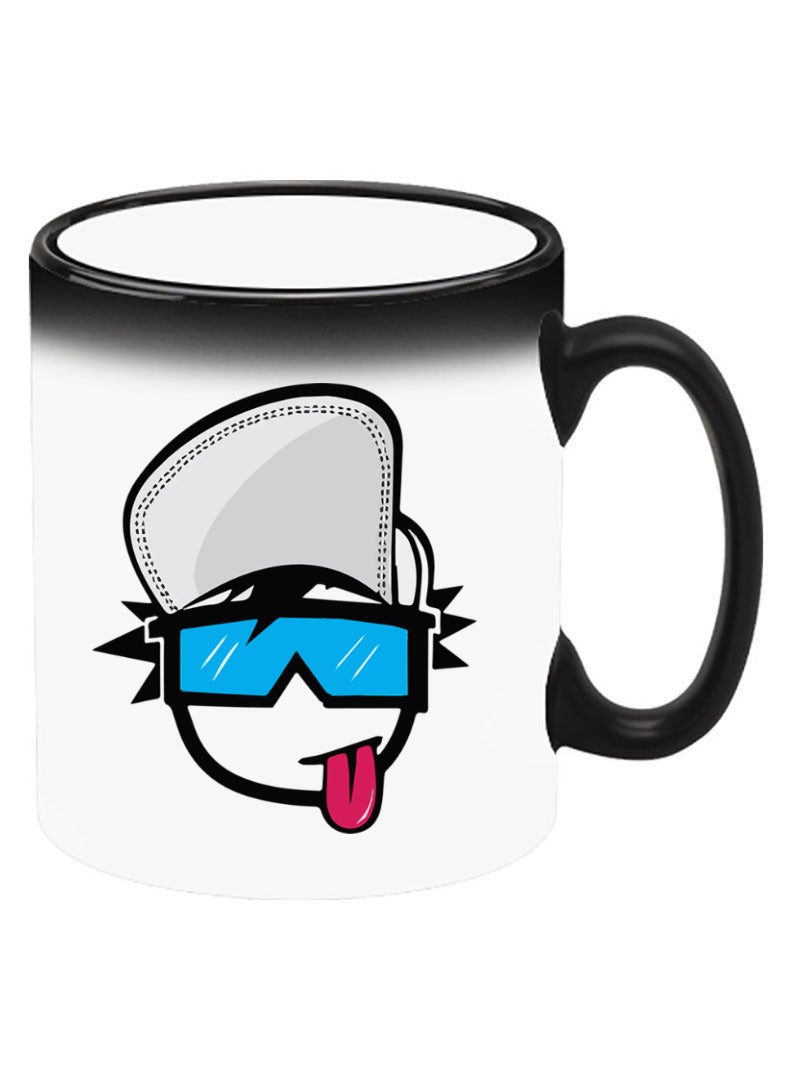 Theodor Color Changing Heat Sensitive Ceramic Mug, Image Revealed When HOT Liquid is Added! Crew 5 - Image 2