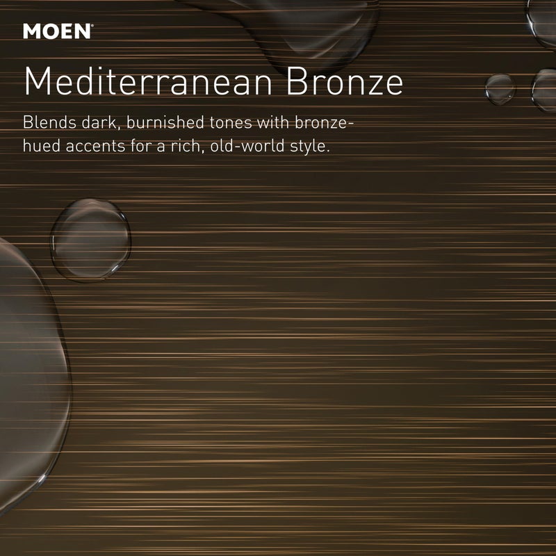 Moen Mediterranean Bronze Hydro Energetix High Pressure Shower Head with Handheld Sprayer Featuring 8 Spray Settings, 200H0BRB - Image 5