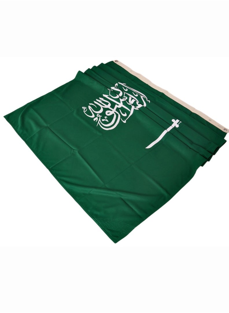 Generic Saudi Outdoor Flag original 100x150 Cm  - Image 5