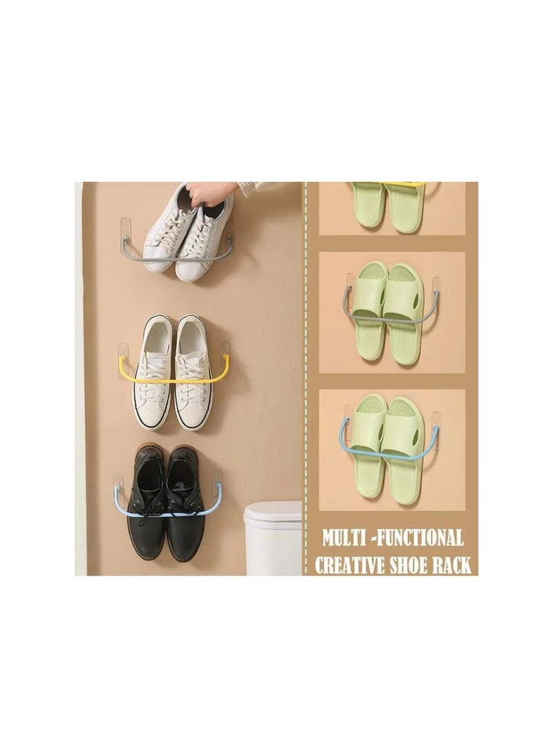 3 pcs Multi-functional Shoe Rack Waterproof Moisture-proof Kitchenware Storage Rack Bathroom Towel Rack Slipper Rack  - Image 2