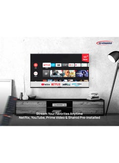 جينيرال جولد تلفزيون جنرال جولد 50 بوصة سمارت أندرويد موديل 2024 Ultra HD 4K| شاشة LED | ذاكرة داخلية 8 جيجابايت | منفذا USB وثلاثة منافذ HDMI | نتفليكس ويوتيوب وبرايم فيديو وشاهد  - Image 5