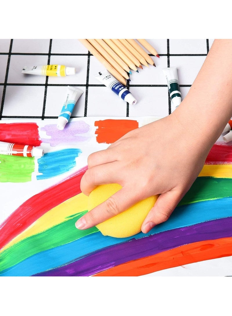 Pcs Painting Sponge, Artist Sponge for Watercolor, Crafts, Pottery, Clay, Ceramics, Face Painting & Household Use - Image 2