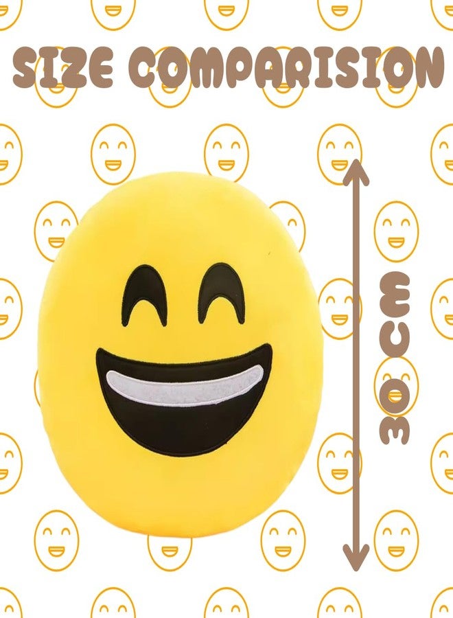 TechMax Solution Cute Smiley Fifteen Pillow Plush Toy - Image 3