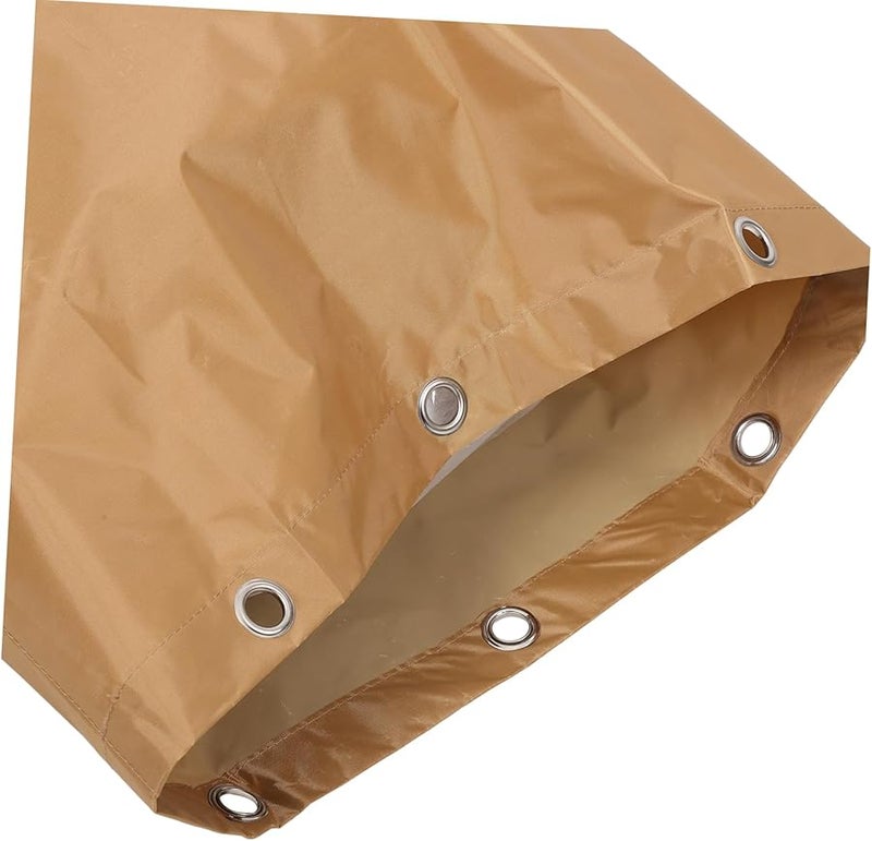 Large Capacity Canvas Janitorial Cart Bag for Cleaning Supplies Home Office Outdoor Use - Image 3