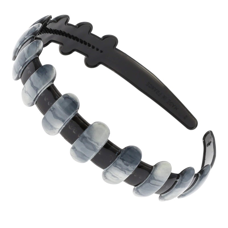 Camila Paris MP854 French Headband for Women, Strong Hold Grip Women's Hair Band, Very Flexible, No Slip and Durable Styling Girls Hair Accessories, Made in France with Cellulose - Image 1