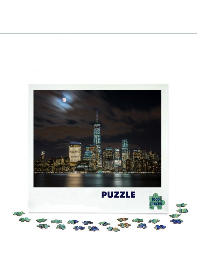 Anna 1000 pieces of colorful 3D puzzles - Image 1