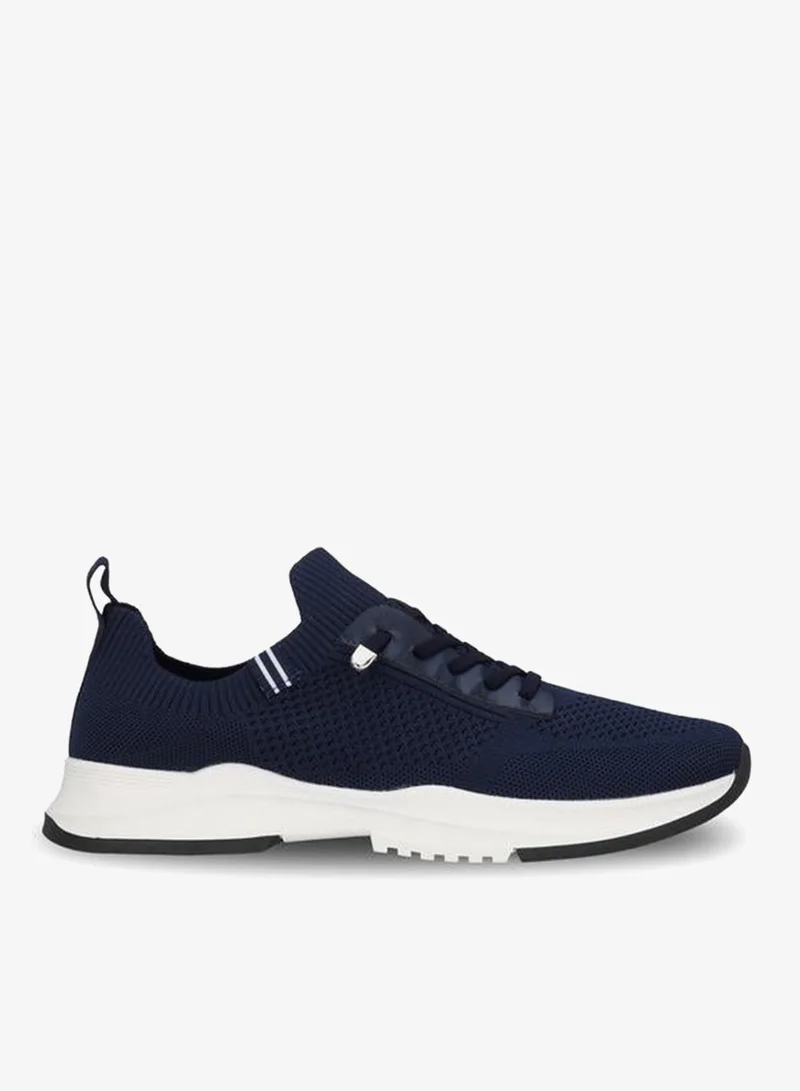 Men Lace-Up Ankle Sneakers
