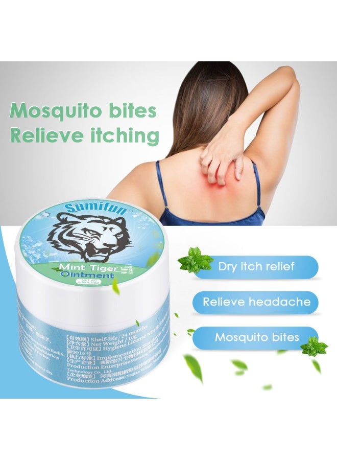 Sumifun Mint Tiger Ointment,Mosquito Bites Relieve itching,Cool and relieve itching,relieve headache - Image 2