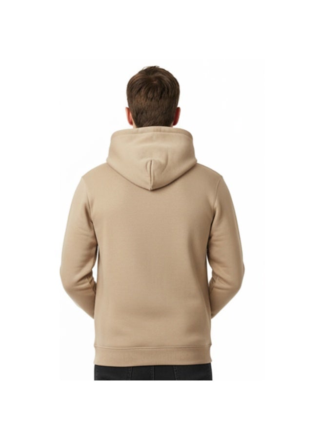 سيزار هودي رجالي سادة ميلتون شتوي اوفر سايز - Image 2