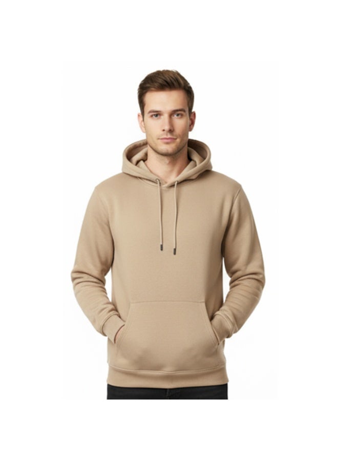 سيزار هودي رجالي سادة ميلتون شتوي اوفر سايز - Image 1