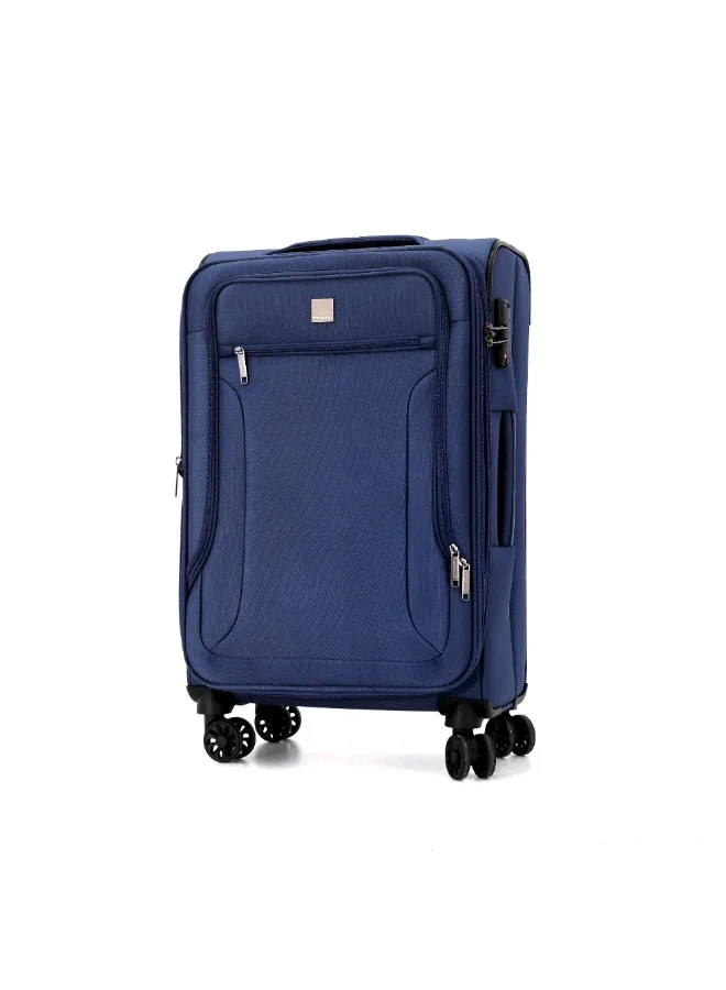 Travelite 4 Piece Soft Luggage Set with TSA Lock, 4 Wheel Spinner Suitcase Set, Lightweight Expandable Travel Bags with Multiple Compartments, 32 Inch, 28 Inch, 24 Inch & 20 Inch,