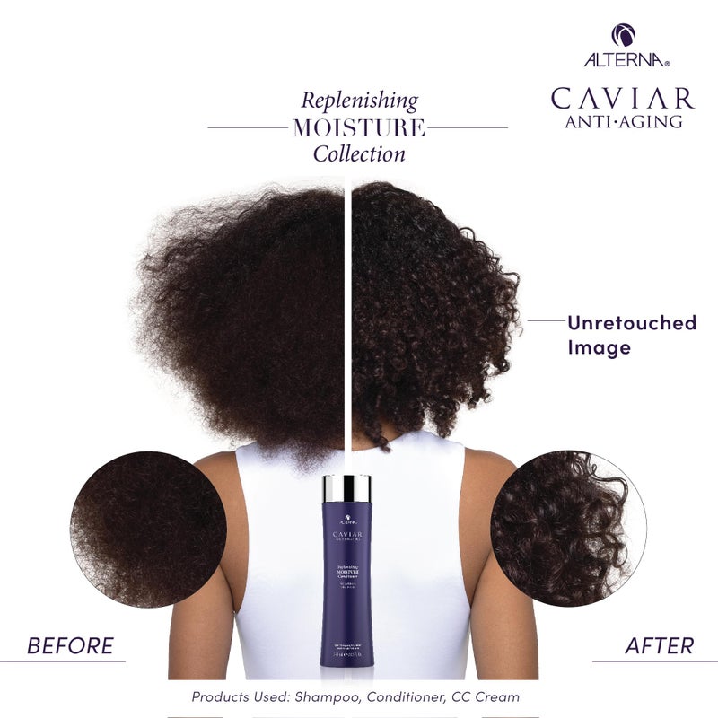 ALTERNA CAVIAR Anti Aging Replenishing Moisture Shampoo, 33.8 Ounce (Packaging May Vary) - Image 4
