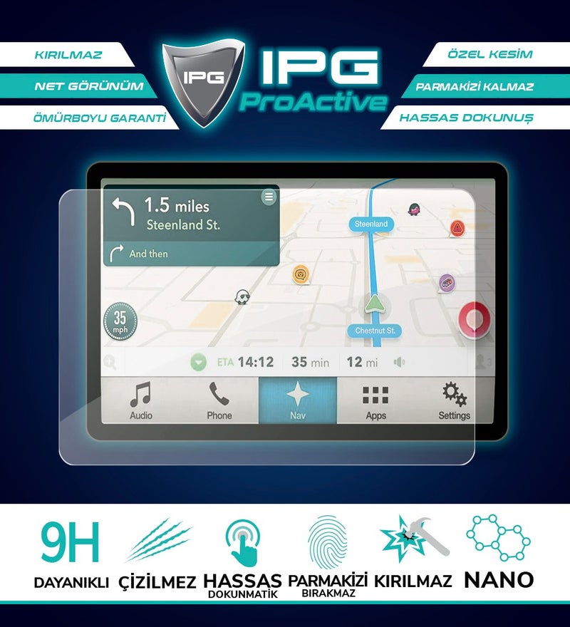 Garmin Dezl OTR500 - LGV500 9h Nano Proactive Screen Protector