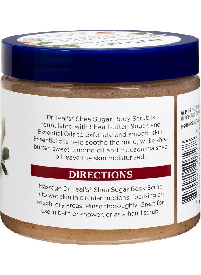 Dr Teal's Dr Teal'S Shea Sugar Body Scrub Shea Butter & Almond Oil 538G  - Image 4
