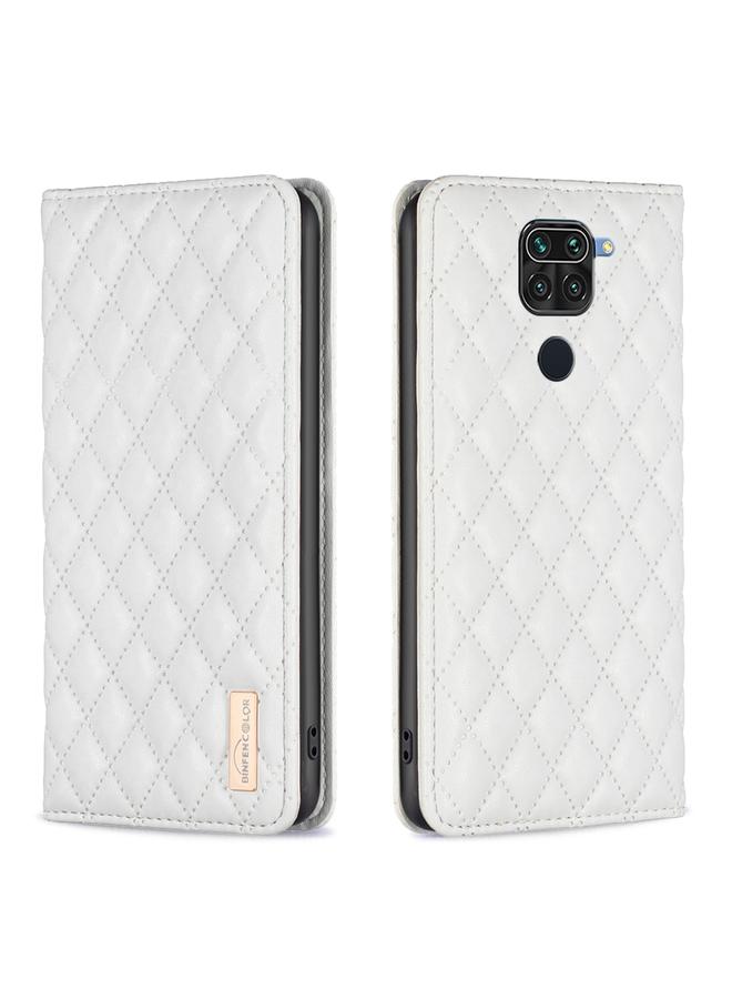 إيروريكس جراب لهاتف Xiaomi Redmi Note 9 / 10X 4G جراب هاتف جلدي مغناطيسي شبكي ماسي - Image 1