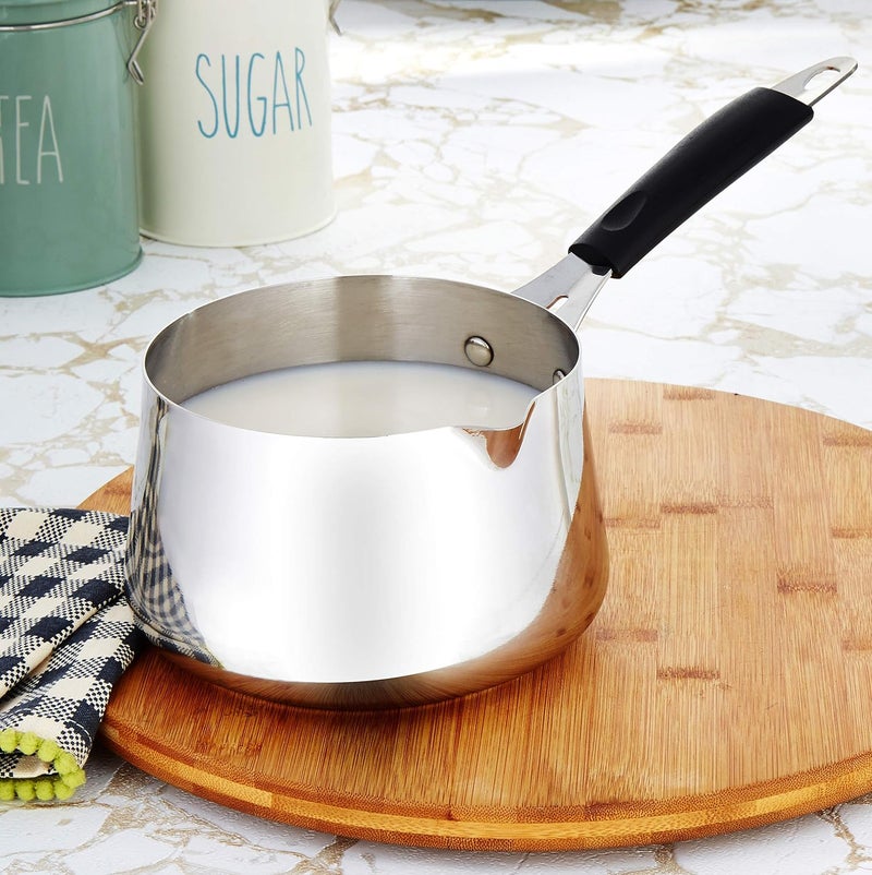 Brand - Solimo Solimo Stainless Steel T Pan Induction Base 15 Litre - Image 3
