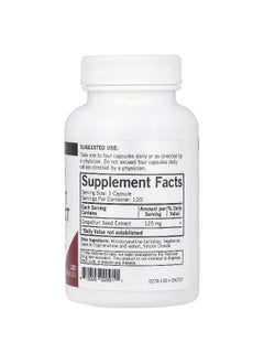 Kirkman Labs Kirkman Labs, Grapefruit Seed Extract, 125 mg, 120 Capsules  - Image 2