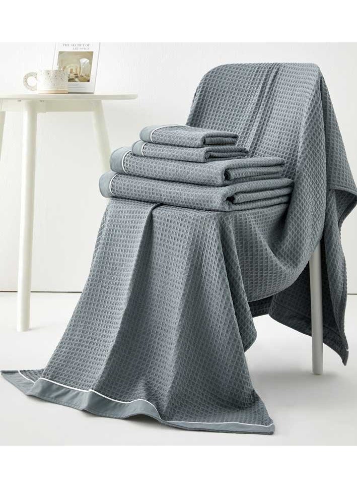 Reefi Reef Waffle Towel - Grey - Hand - Image 1