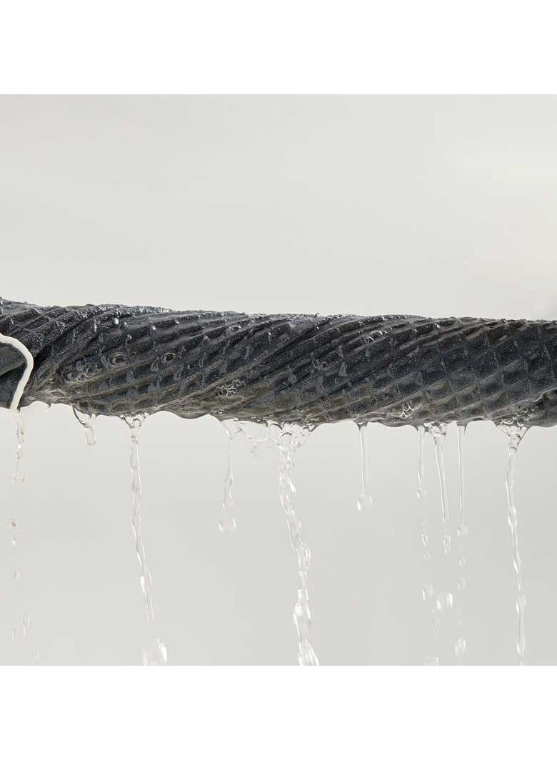 Reefi Reef Waffle Towel - Grey - Hand - Image 4