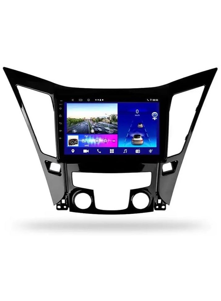 SHEZA STAR Android Car Stereo for Hyundai SONATA 2011-2014 6GB RAM 128GB ROM 9 Inch Support SIM Card, Apple Carplay, MirrorLink WiFi BT, 2.5D IPS Touch Screen with AHD Camera Included - Image 1