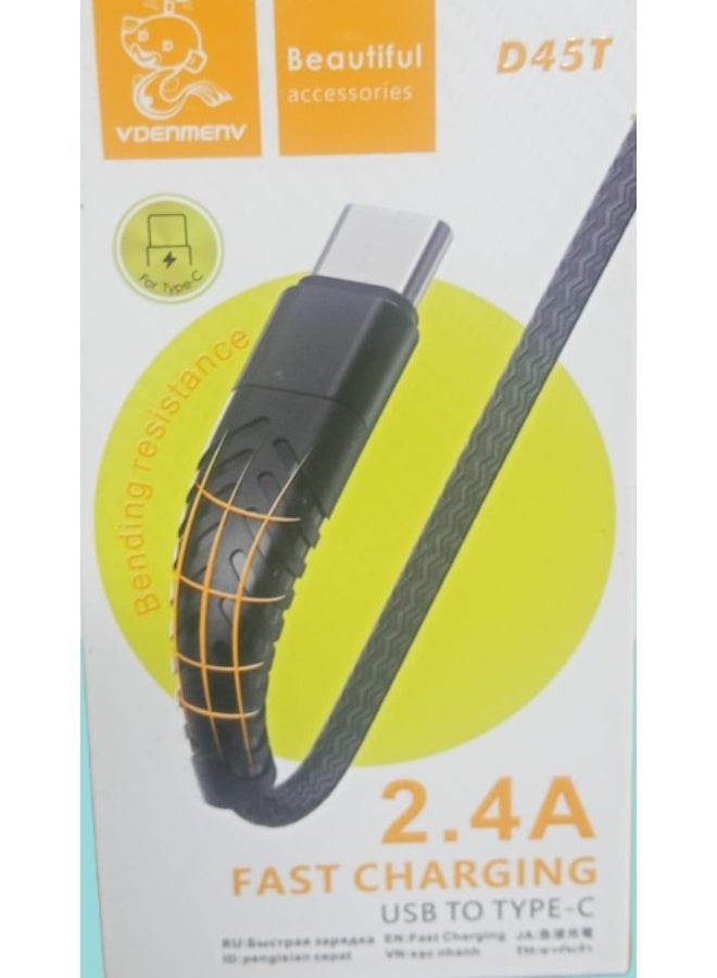VDenmenV 2.4A Fast Charging USB Cable for X Tab C - Image 2