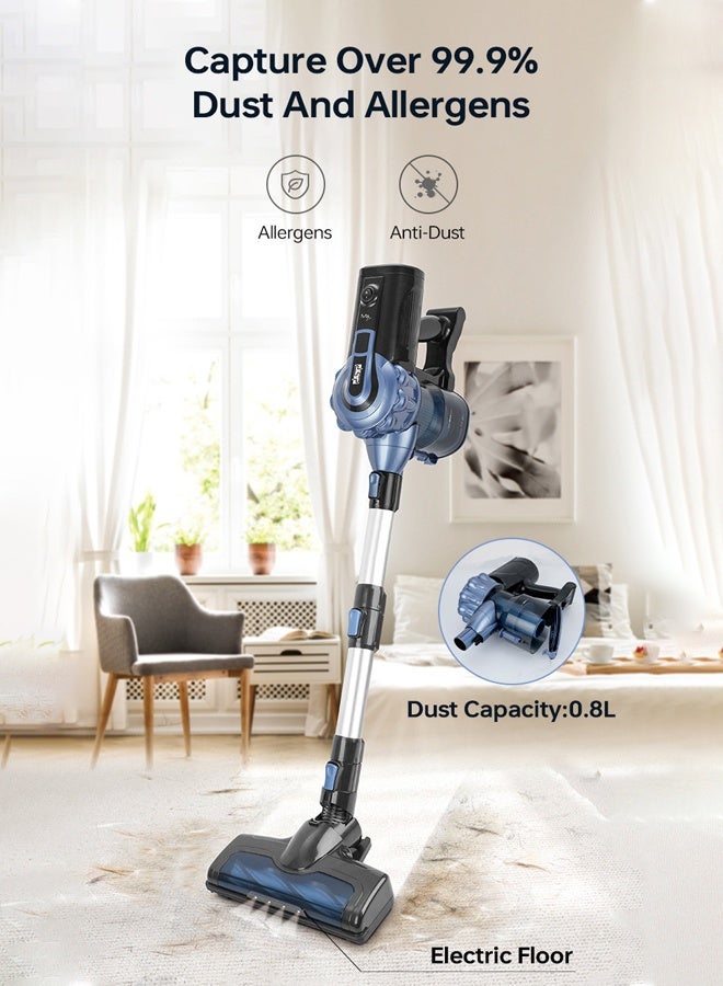 DSP 3 in 1 Vacuum Cleaner,18Kpa/7m Corded Upright Vacuum Cleaner with Led Light ,Ideal for Home, Car, Hard Floor, Carpet, Pet Hair,KD2040 - Image 3