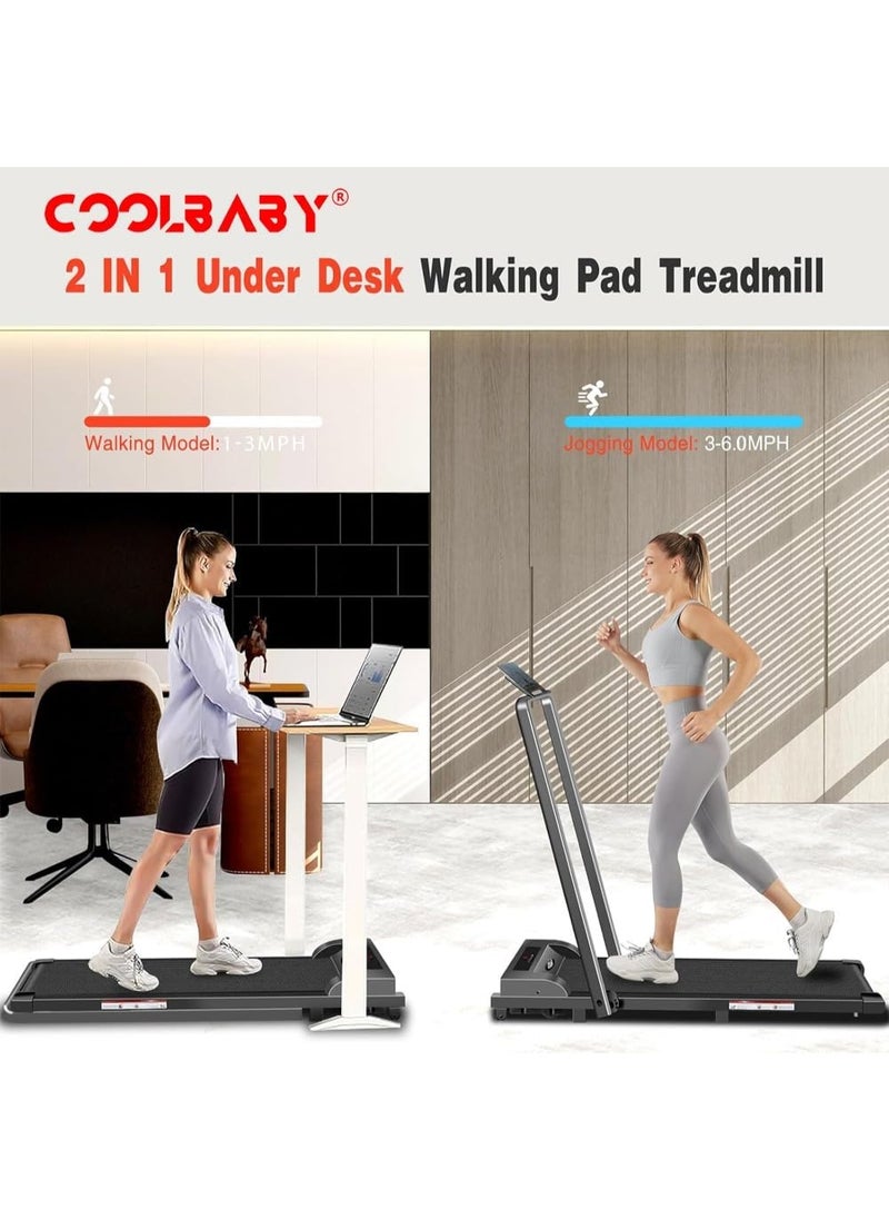 Cool Baby Style - COOLBABY Walking Pad  Walking Treadmill  Folding Under Table - Image 1