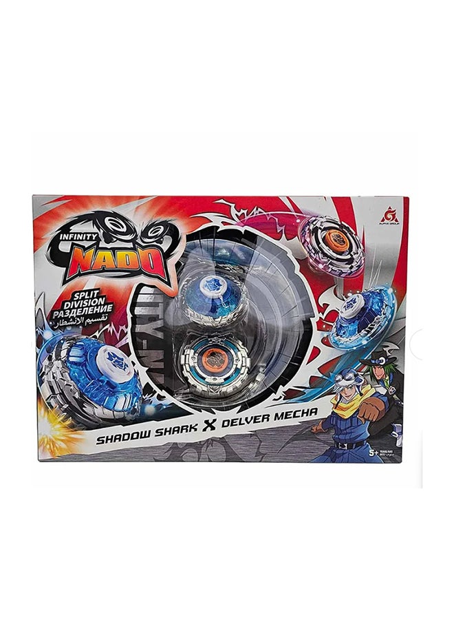 Infinity Nado-Split series-Shadow Shark &  Delver Mecha - Image 1