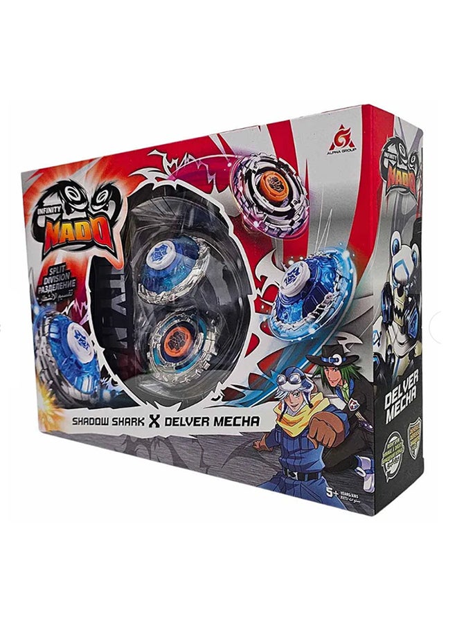 Infinity Nado-Split series-Shadow Shark &  Delver Mecha - Image 3