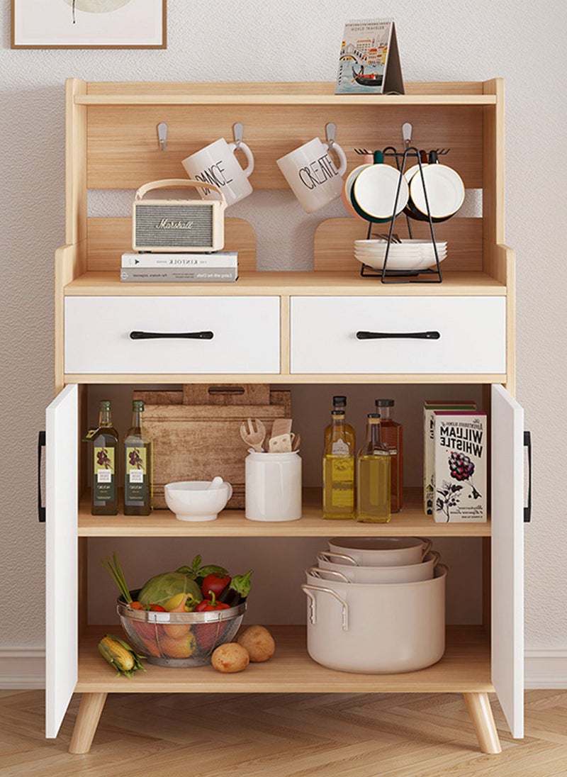 Sharpdo خزانة تخزين بسيطة متعددة الوظائف للمطبخ وغرفة الطعام المنزلية - Image 5